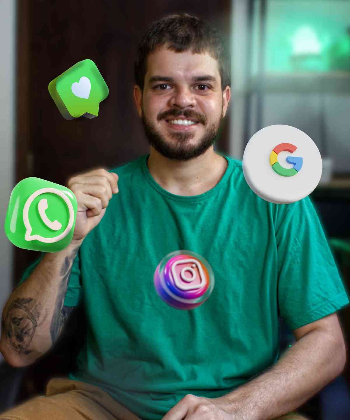 Uma foto do Mateus da Fly 3