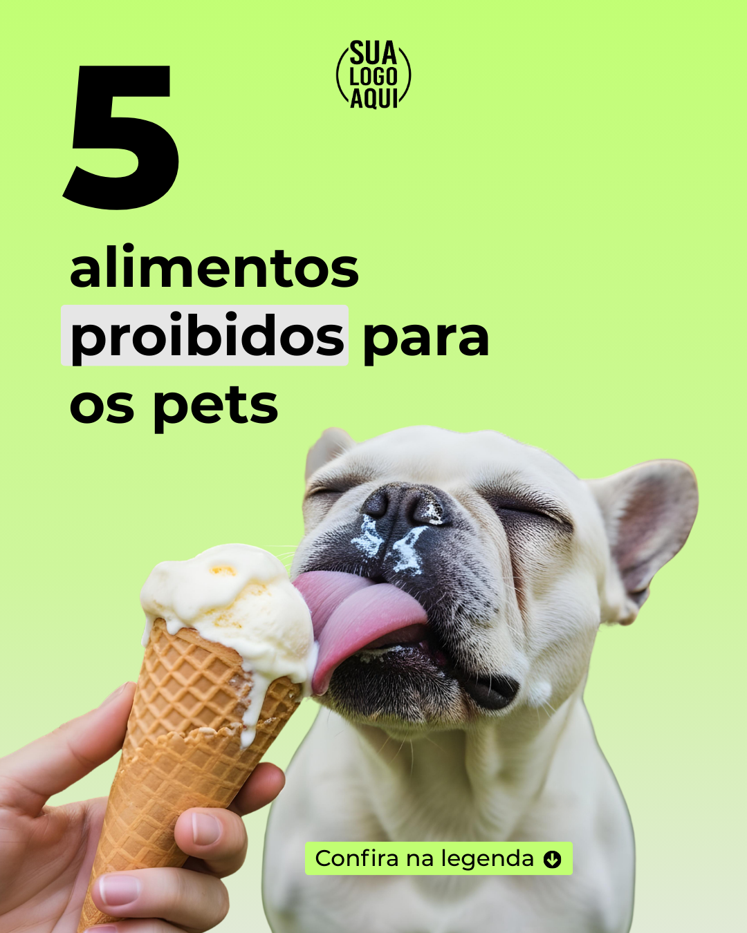 Post Premium — 5 alimentos proibidos para pets